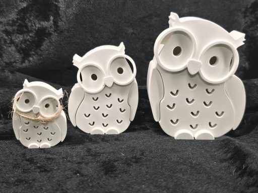 486, 489 u. 488 Eule Federn